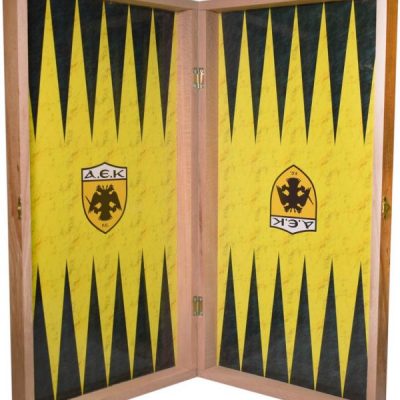 Alternative view of Τάβλι-Σκάκι Οξιάς με Τύπωμα ΑΕΚ