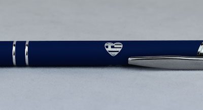 Alternative view of Στυλό με την Ελληνική Σημαία