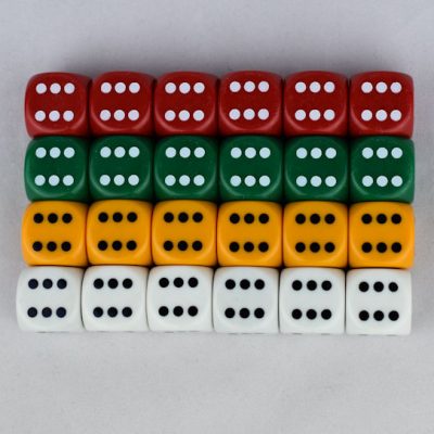 Ζάρια 22mm σε 4 χρώματα