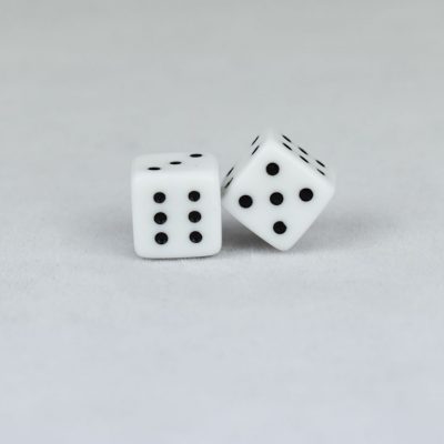 Ζάρια 10mm Για Τάβλι (2 τεμάχια)