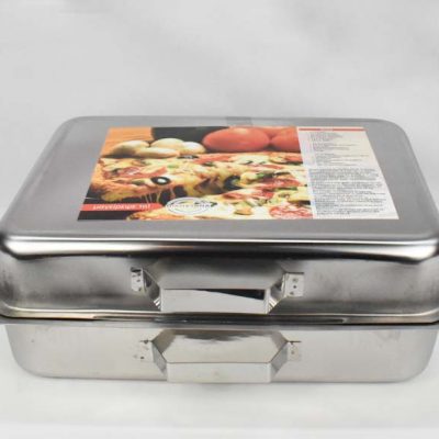 Γάστρα Ανοξείδωτη "βαλίτσα" 28x38x12 εκ.