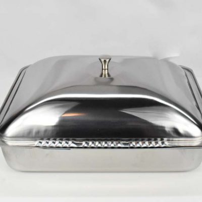 Ταψί  Ανοξείδωτο με καπάκι 38x27