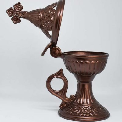 Alternative view of Θυμιατό μεταλλικό Μπρούτζινο