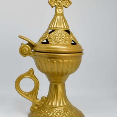 Θυμιατό μεταλλικό Χρυσό