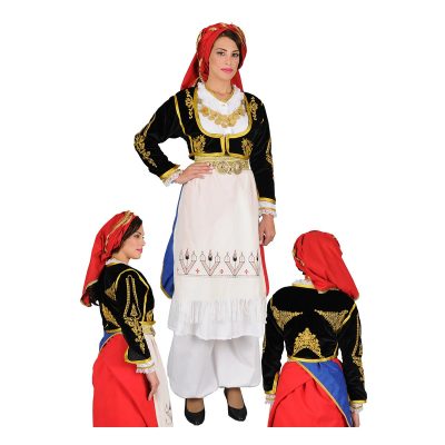 Κρητικοπουλα  Κεντημενη