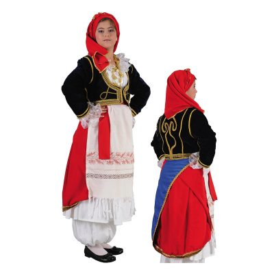 Παραδοσιακή Κρητική φορεσιά Ανώγεια Παιδική