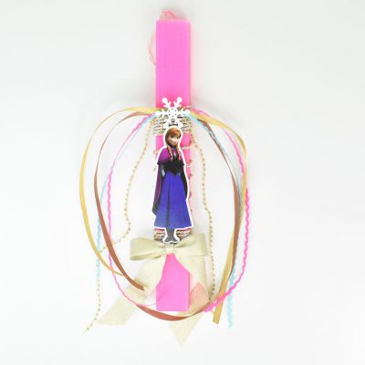 Alternative view of Λαμπάδα Πριγκίπισσα - Άννα με καδράκι
