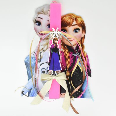 Λαμπάδα Πριγκίπισσα - Άννα με καδράκι