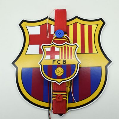 Λαμπάδα BARCELONA με καδράκι