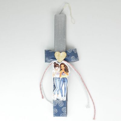 Alternative view of Λαμπάδα Τοπ Μόντελ με καδράκι